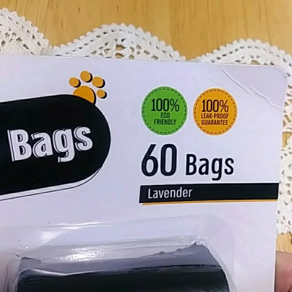 New Poop Bags With Dispenser